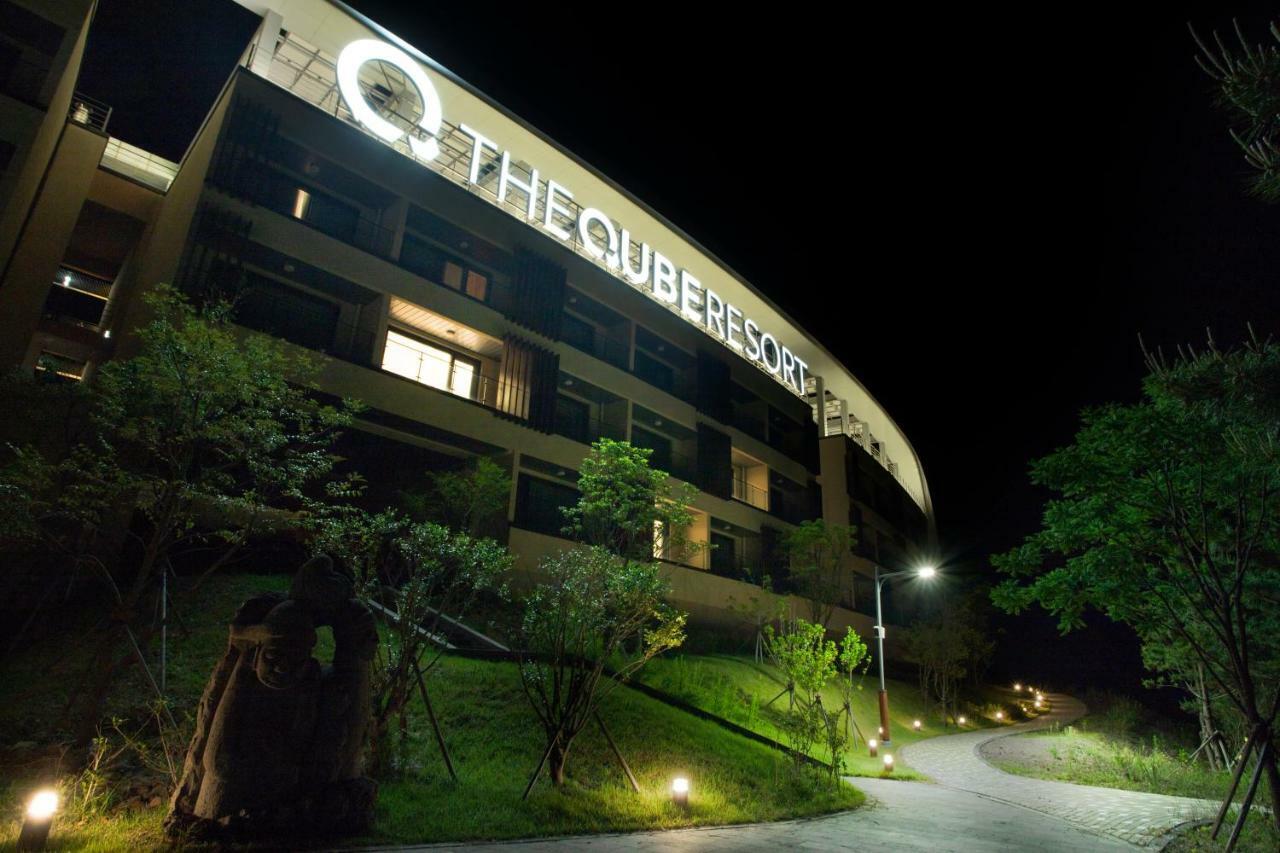 The Qube Resort Jeju Seogwipo Exterior foto